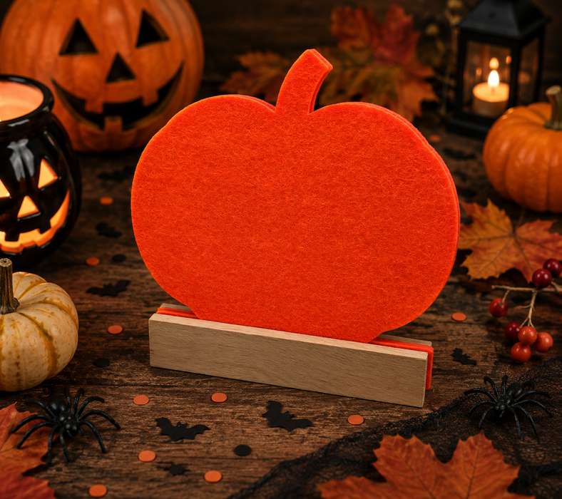 Kürbis Holzfigur ohne Gravur