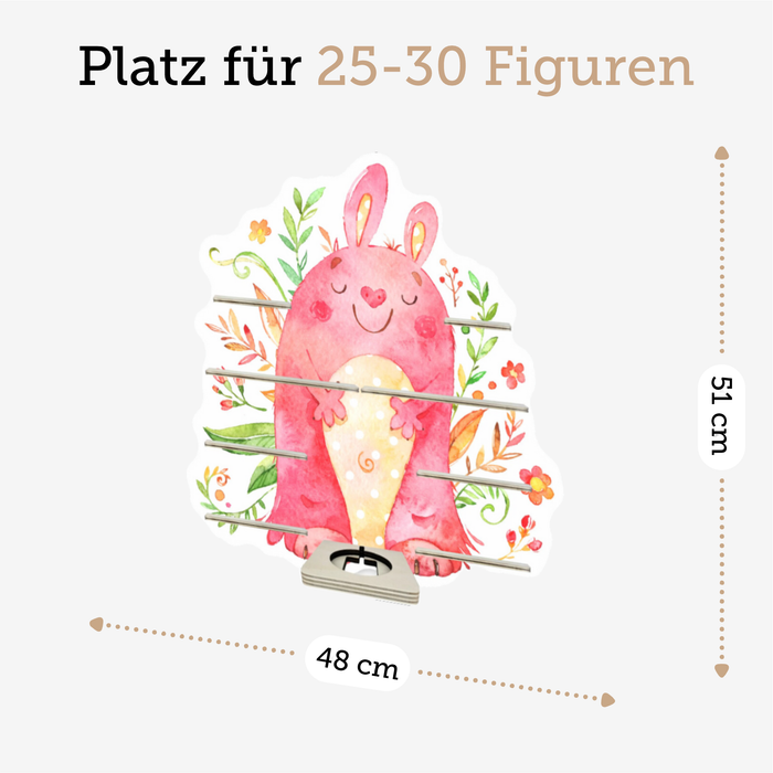Regal für Musikbox - Kuschelmonster mit Blumen