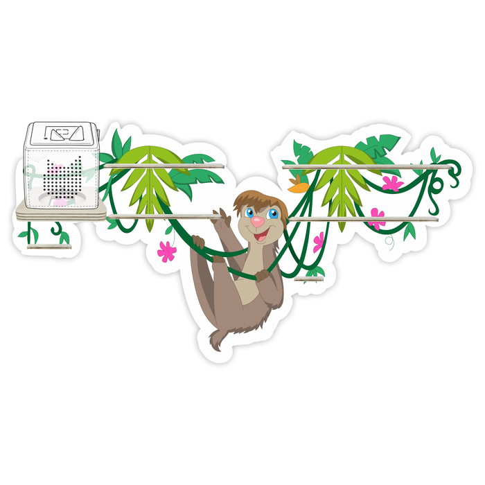 Regal für Musikbox - Liane mit Faultier