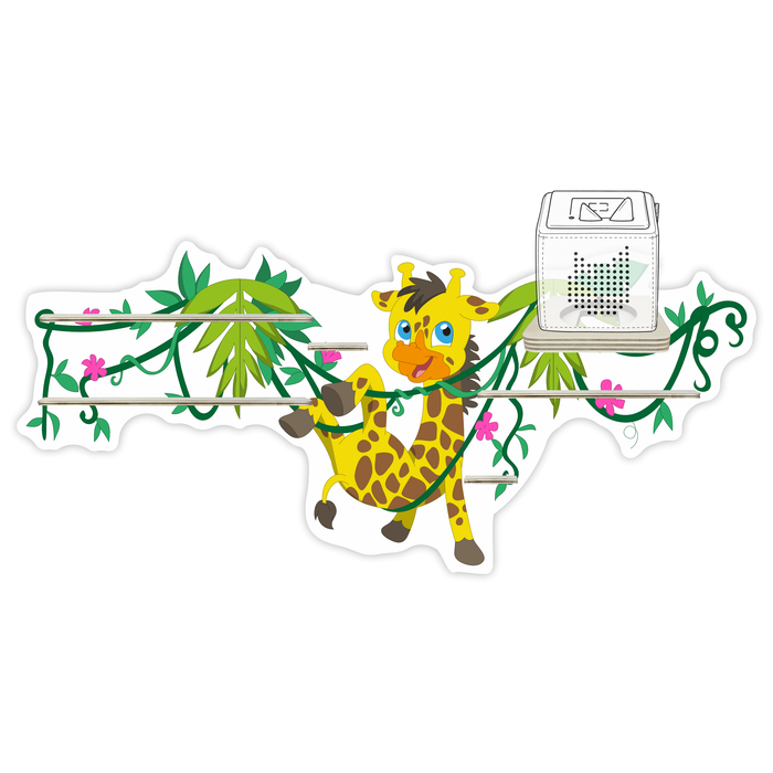 Regal für Musikbox - Liane mit Giraffe