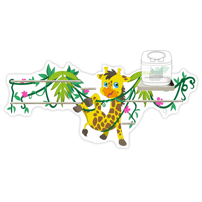 Regal für Musikbox - Liane mit Giraffe