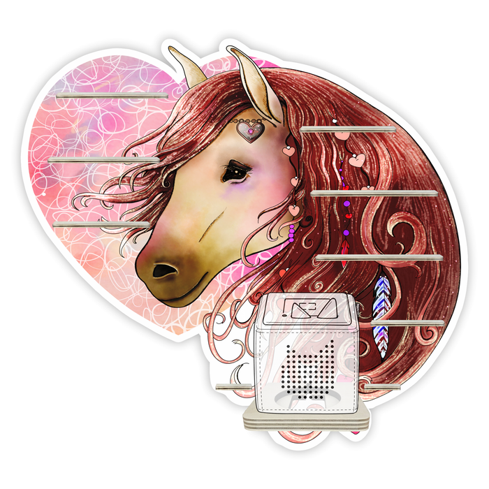 Regal für Musikbox - Liebes Pferd