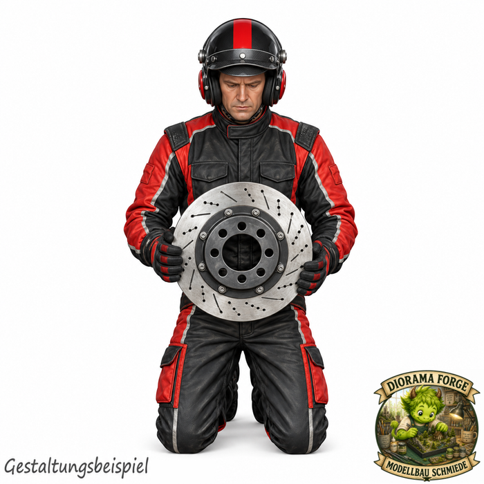 Mechaniker mit Bremsscheibe - (DF-1093)