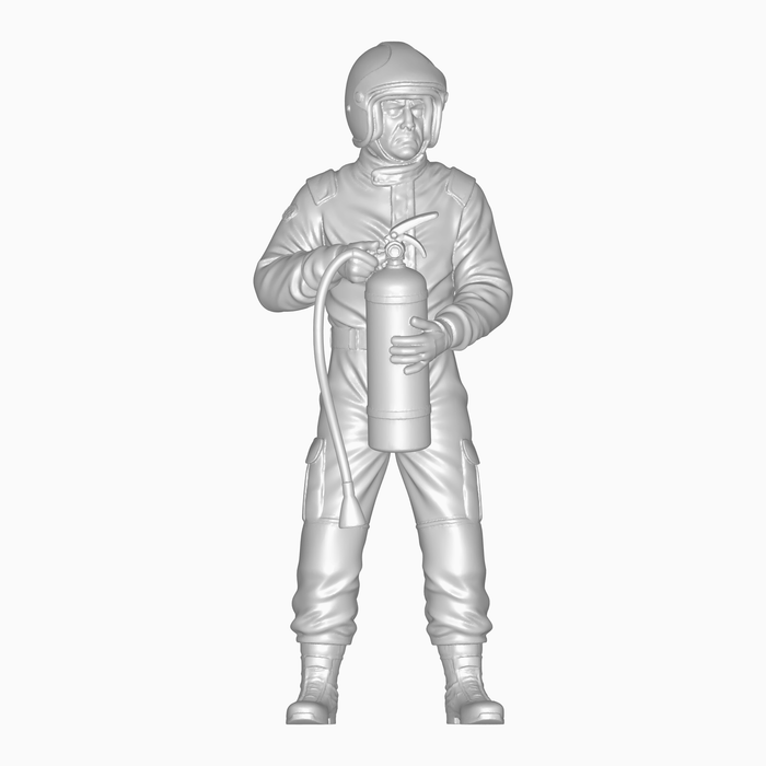 Mechaniker mit Feuerlöscher - (DF-1095)