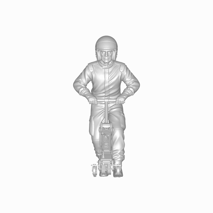 Mechaniker mit Wagenheber - (DF-1106)