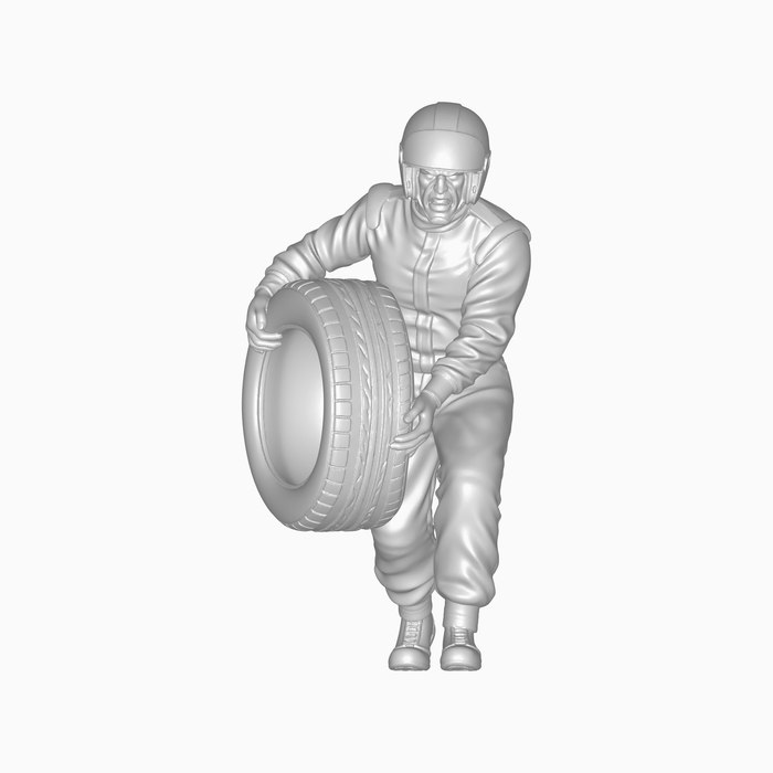 Mechaniker trägt einen Reifen - (DF-1117)