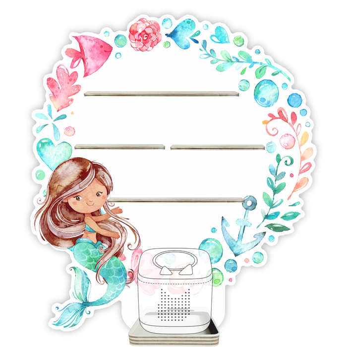 Regal für Musikbox - Meerjungfrau im Kreis