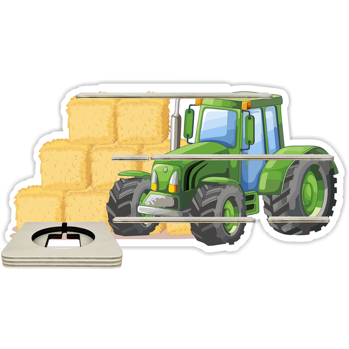 Regal für Musikbox - Starter Set - Heu Traktor