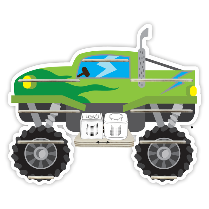 Regal für Musikbox - Monstertruck