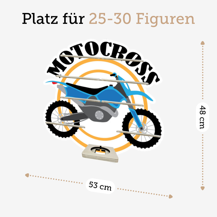 Regal für Musikbox - Motocross