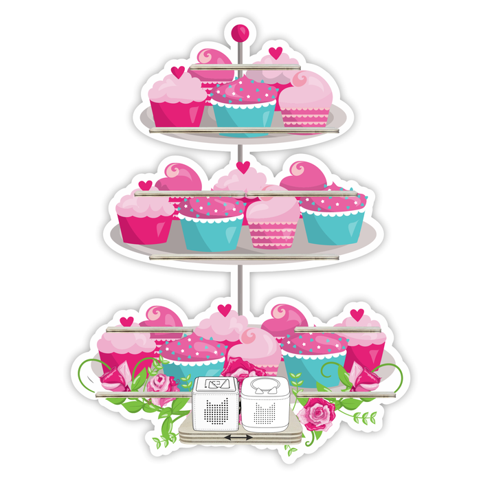 Regal für Musikbox - Muffins