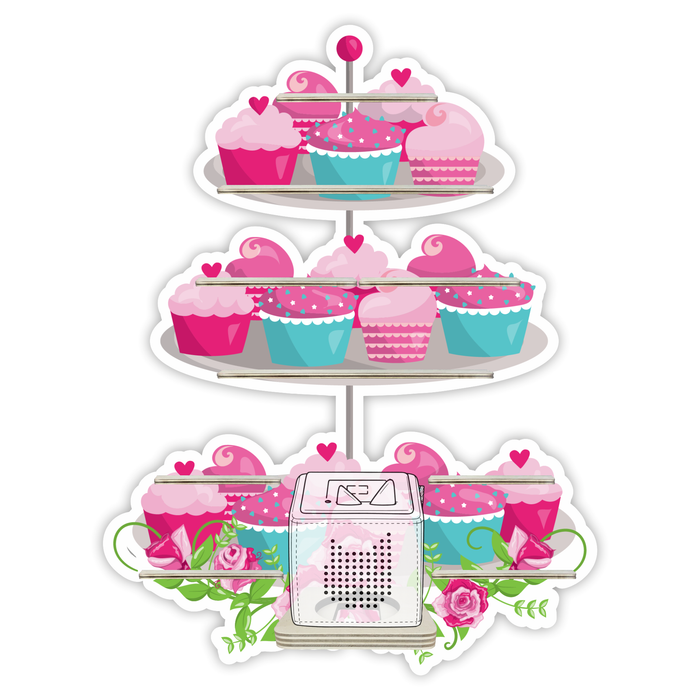 Regal für Musikbox - Muffins