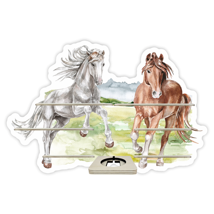 Regal für Musikbox - Pferdekoppel