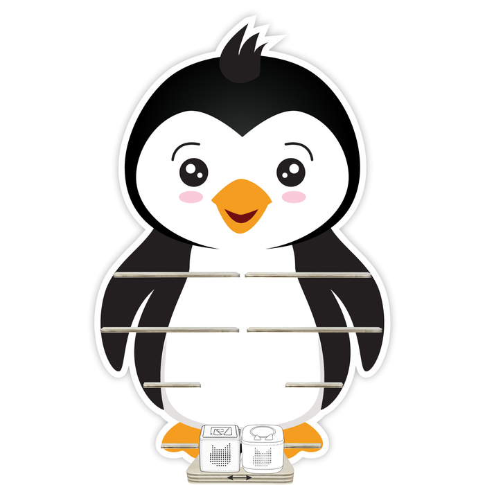 Regal für Musikbox - Pinguin