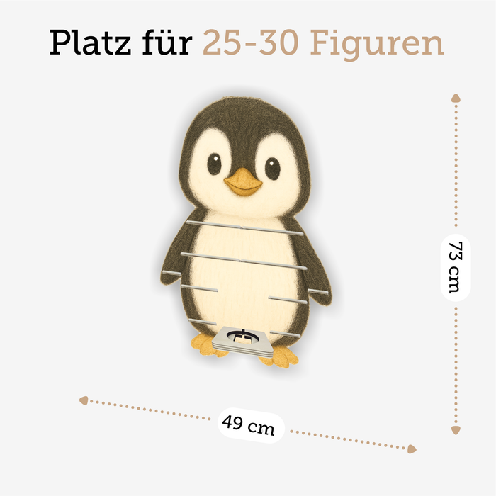 Regal für Musikbox - Pinguin