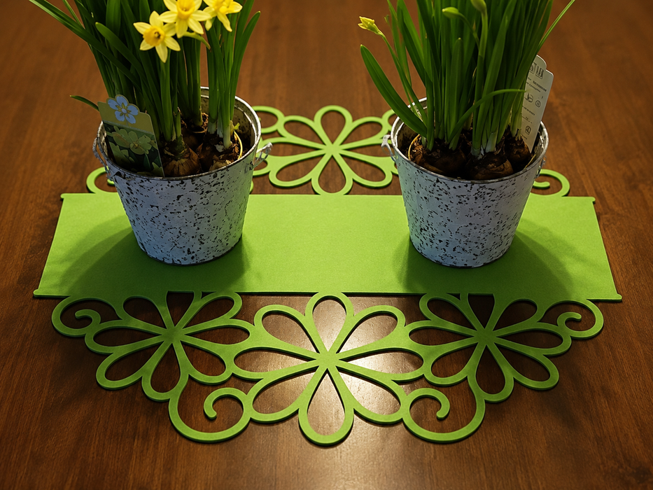 Platzdeckchen Blume XXL
