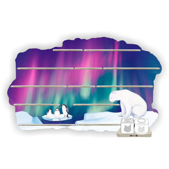 Regal für Musikbox - Polarausflug
