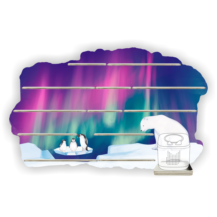 Regal für Musikbox - Polarausflug