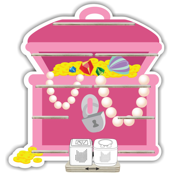 Regal für Musikbox - Prinzessinen Schmucktruhe