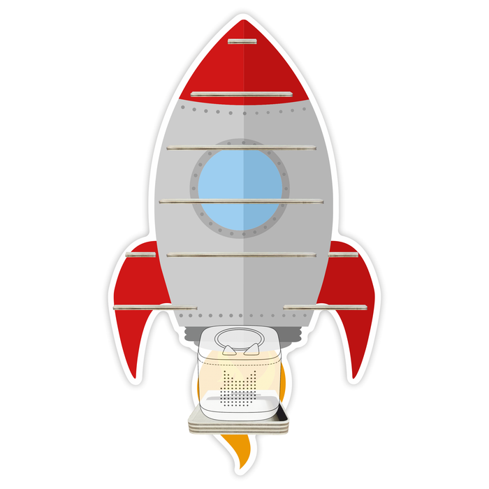 Regal für Musikbox - Rakete