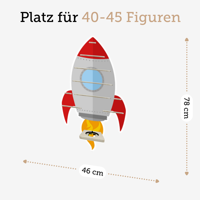 Regal für Musikbox - Rakete