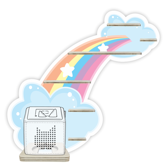 Regal für Musikbox - Regenbogenbrücke