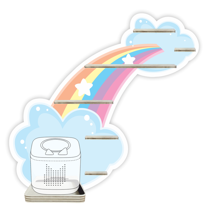Regal für Musikbox - Regenbogenbrücke