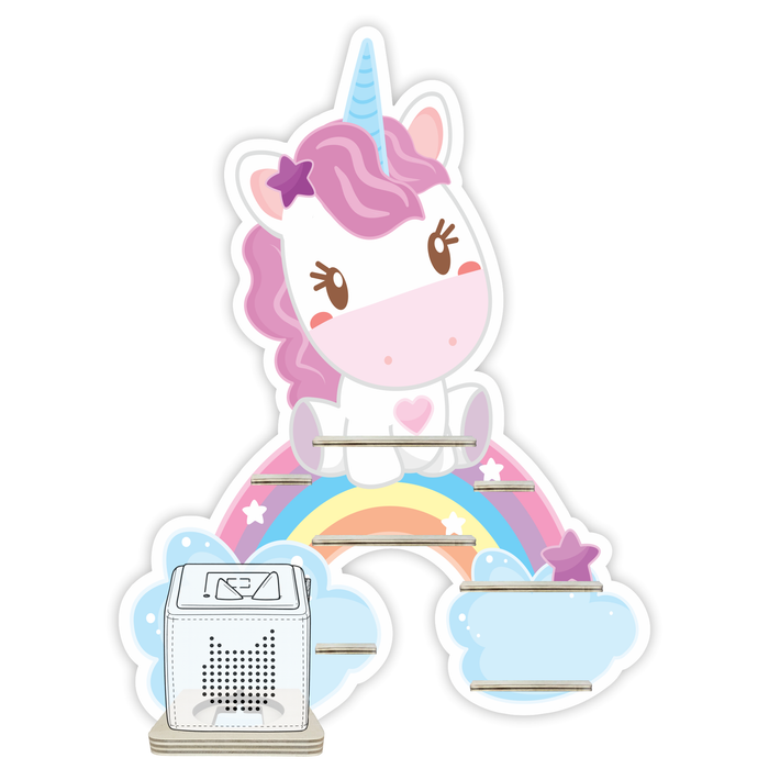 Regal für Musikbox - Regenbogeneinhorn