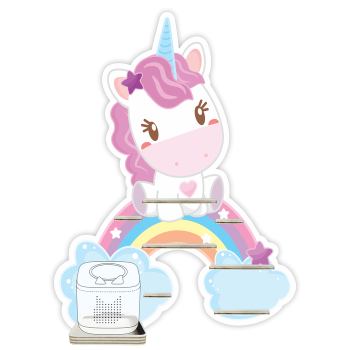 Regal für Musikbox - Regenbogeneinhorn