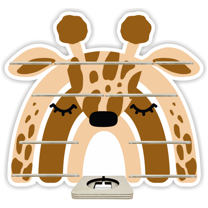Regal für Musikbox - Regenbogensafari Giraffe