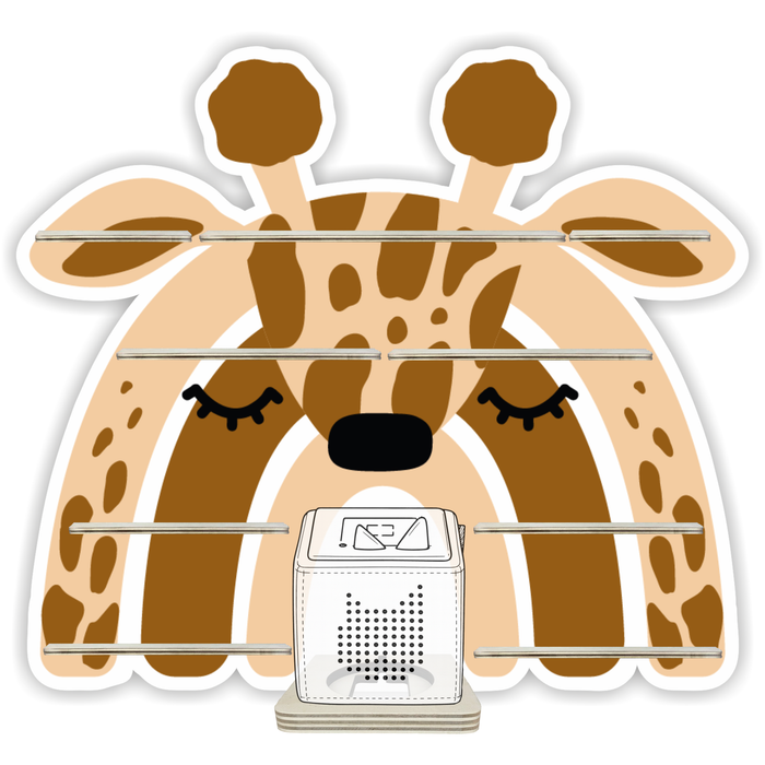 Regal für Musikbox - Regenbogensafari Giraffe