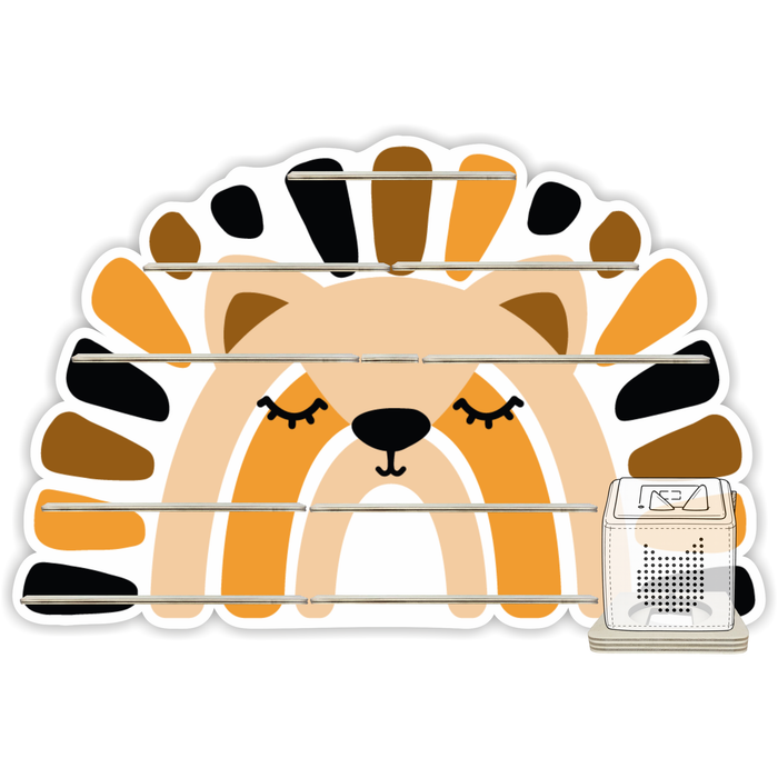 Regal für Musikbox - Regenbogensafari Löwe