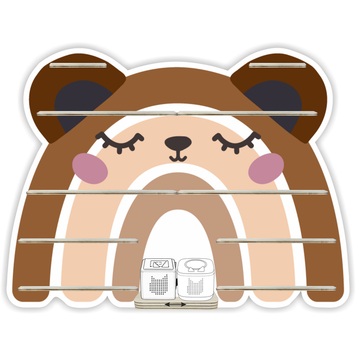 Regal für Musikbox - Regenbogentiere Teddy