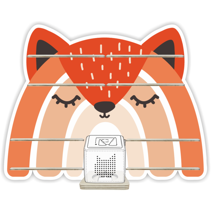 Regal für Musikbox - Regenbogentiere Fuchs