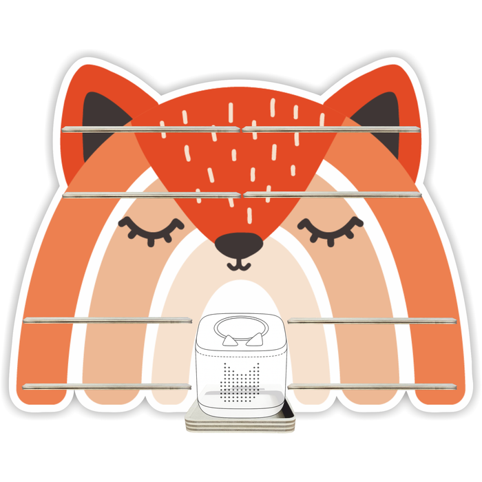 Regal für Musikbox - Regenbogentiere Fuchs