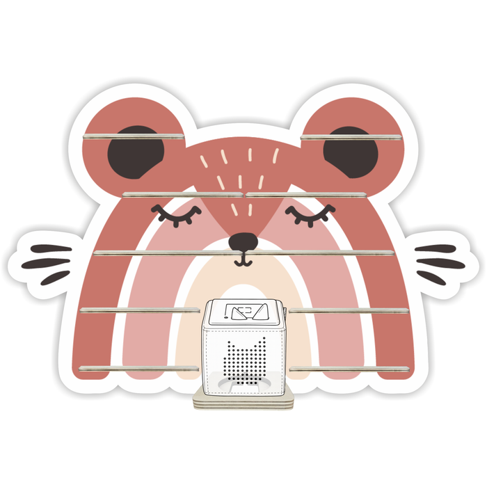 Regal für Musikbox - Regenbogentiere Maus