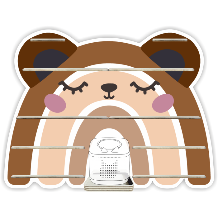 Regal für Musikbox - Regenbogentiere Teddy