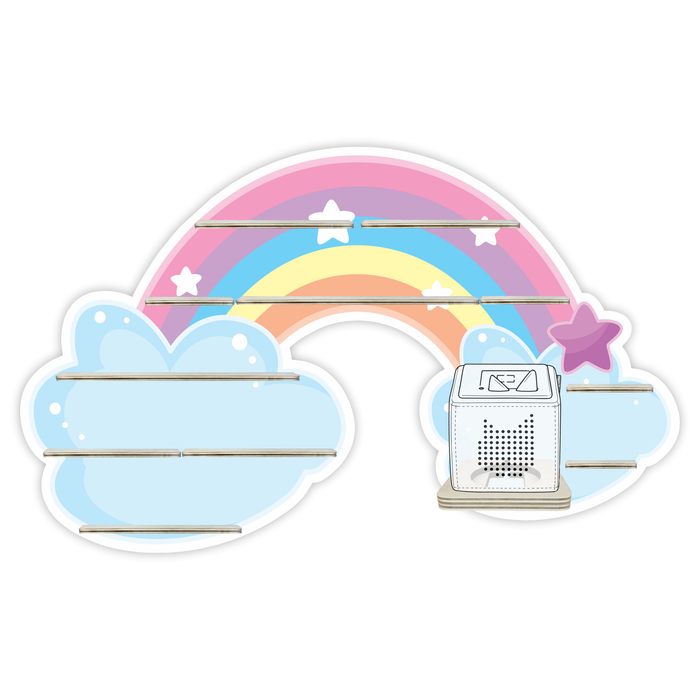 Regal für Musikbox - Regenbogenwolke