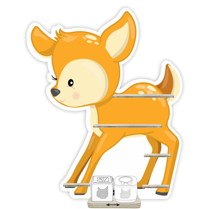 Regal für Musikbox - Rehkitz