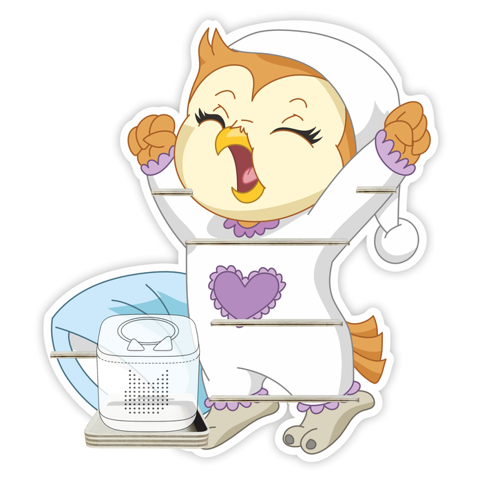 Regal für Musikbox - Schlafeule