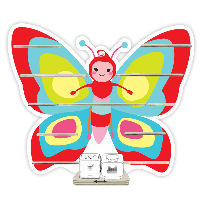 Regal für Musikbox - Schmetterling