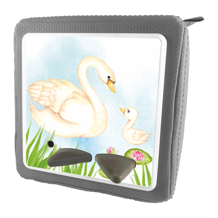 Folie für Musikbox - Schwan