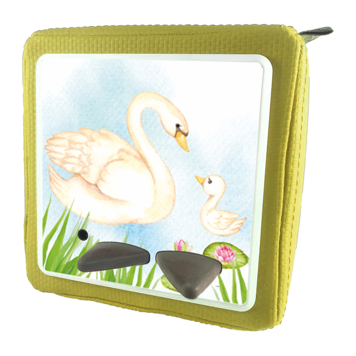 Folie für Musikbox - Schwan