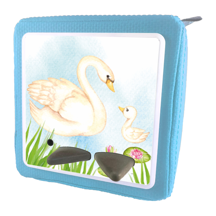 Folie für Musikbox - Schwan