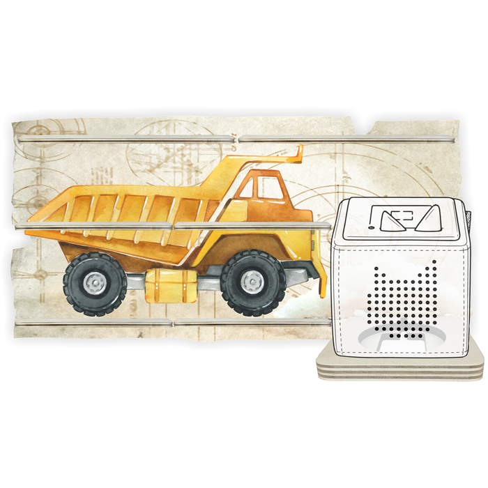 Regal für Musikbox - Starter Set - Baufahrzeuge Kipper