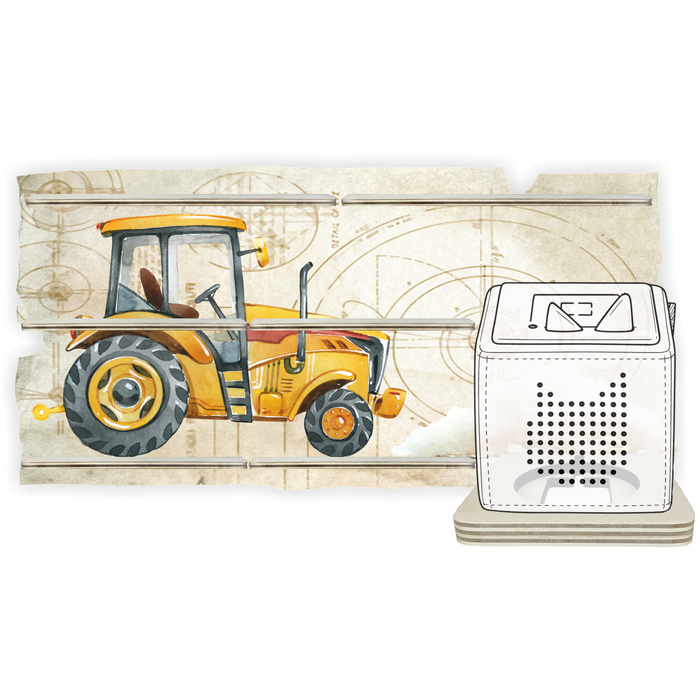 Regal für Musikbox - Starter Set - Baufahrzeuge Traktor