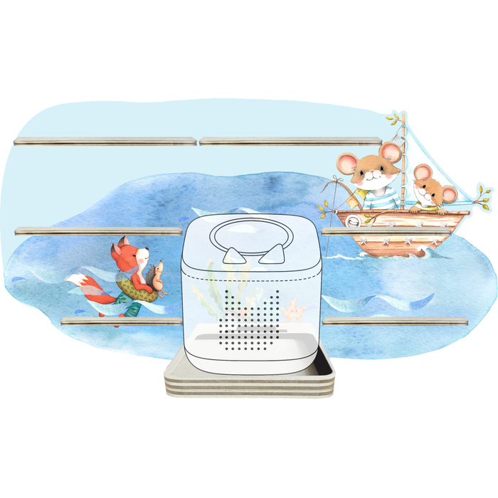 Regal für Musikbox - Starter Set - Beach Party