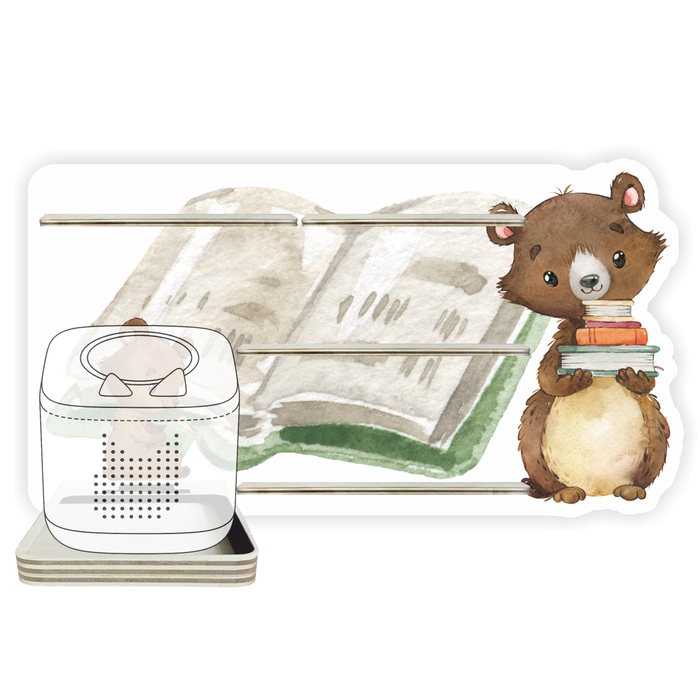 Regal für Musikbox - Starter Set - Bücher Bär