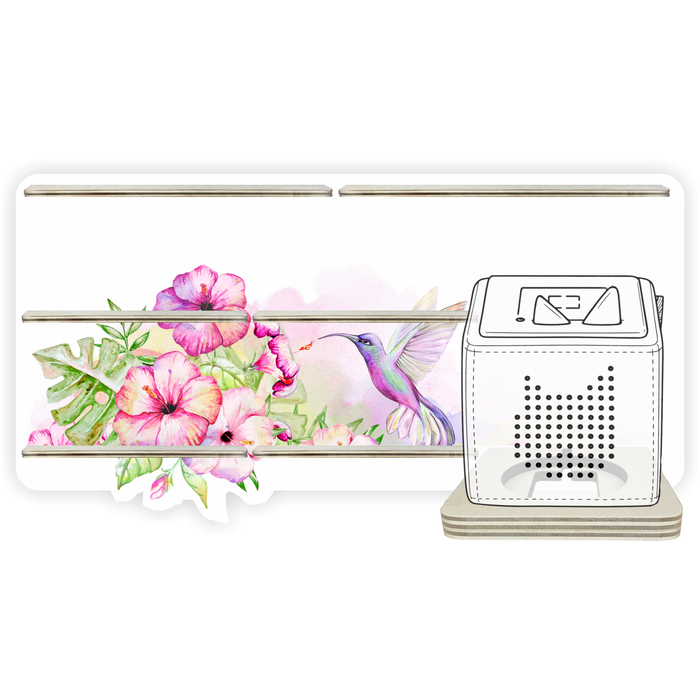 Regal für Musikbox - Starter Set - Colibris Blütentraum