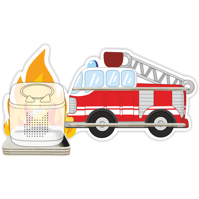 Regal für Musikbox - Starter Set - Feuerwehrbrand